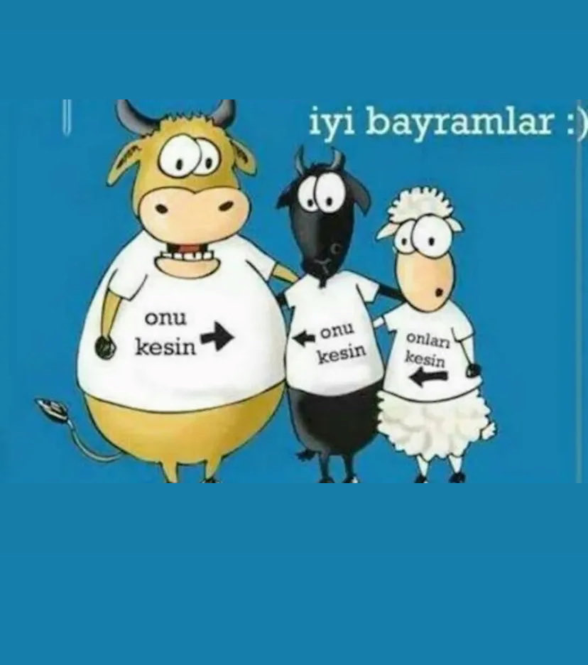 İyi bayramlar ☺️
