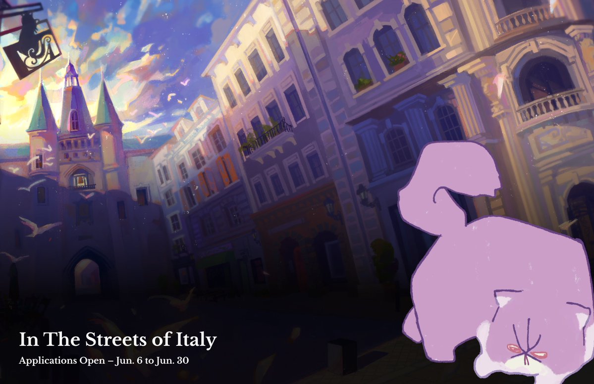 StreetsOfZine's tweet image. Announcement – In The Streets of Italy
The next edition of In The Streets will be a 50 page collection of artwork depicting Italy! All artwork will be directly referenced from real-world photography. Apply to join between Jun. 6 and Jun. 30!
Art by @sabimilia