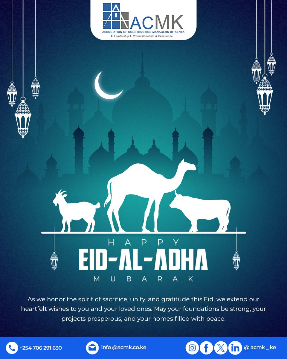 Eid Mubarak to our Muslim Brothers and Sisters.