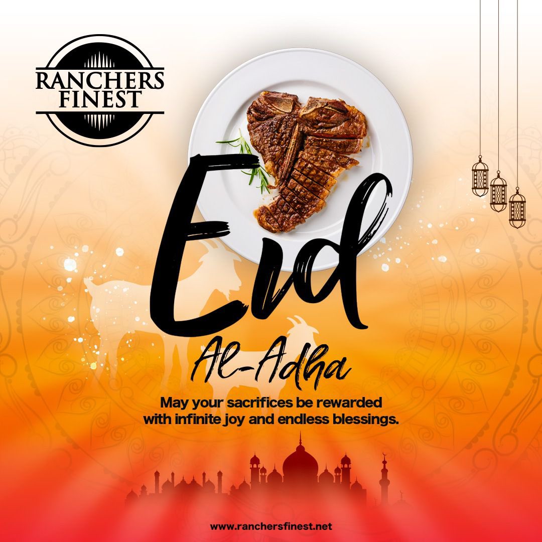 Sending you warm wishes on Eid. May Allah’s blessings be with you today and forever.

📍Forest Mall Lugogo
🌍ranchersfinest.net

#RanchersFinest #trending wishes #EidMubarak #EidulAdha2025 
 #ugandan