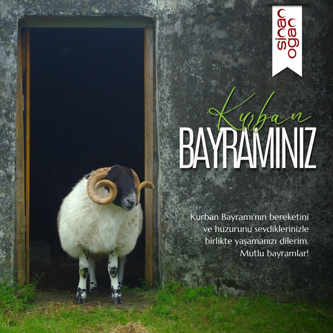 Birliğin, beraberliğin ve kardeşliğin simgesi Kurban Bayramı’nı en içten dileklerimle kutluyorum. Bayramın ülkemize ve Türk-İslam alemine huzur, bereket ve mutluluk getirmesini temenni ederim.

#KurbanBayramı #Bayram