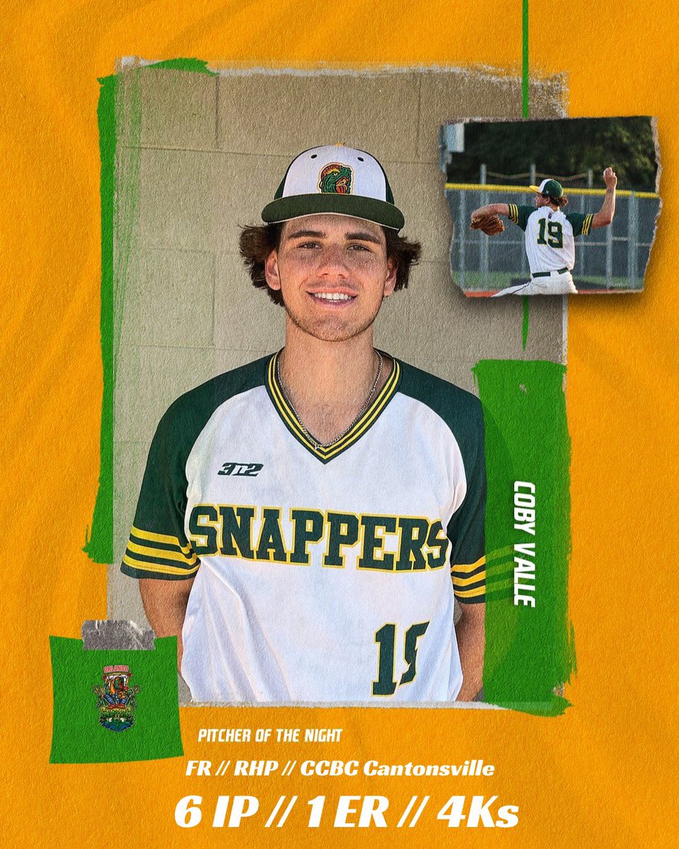 Florida League (@floridaleague) on Twitter photo Two more Lines of the Night! <a href="/FCSLSnappers/">Orlando Snappers</a> pitcher <a href="/coby_vallee/">Coby Vallee</a> from <a href="/CCBCCardsSports/">CCBC Catonsville ATH</a> and <a href="/DeLandSuns/">DeLand Suns</a> OF Gavin Thomas from <a href="/DavidsonBASE/">Davidson Baseball</a> Two more Lines of the Night! <a href="/FCSLSnappers/">Orlando Snappers</a> pitcher <a href="/coby_vallee/">Coby Vallee</a> from <a href="/CCBCCardsSports/">CCBC Catonsville ATH</a> and <a href="/DeLandSuns/">DeLand Suns</a> OF Gavin Thomas from <a href="/DavidsonBASE/">Davidson Baseball</a>