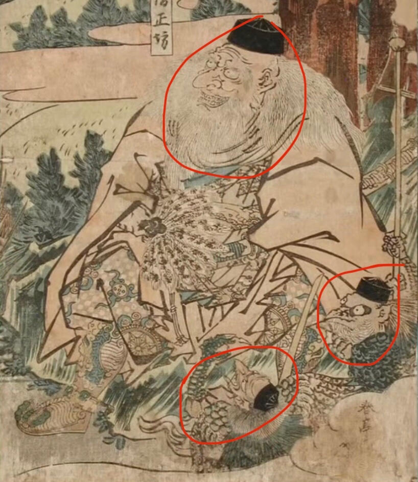 Tengu are the ancient demons in Japan. 

What do you notice about them?