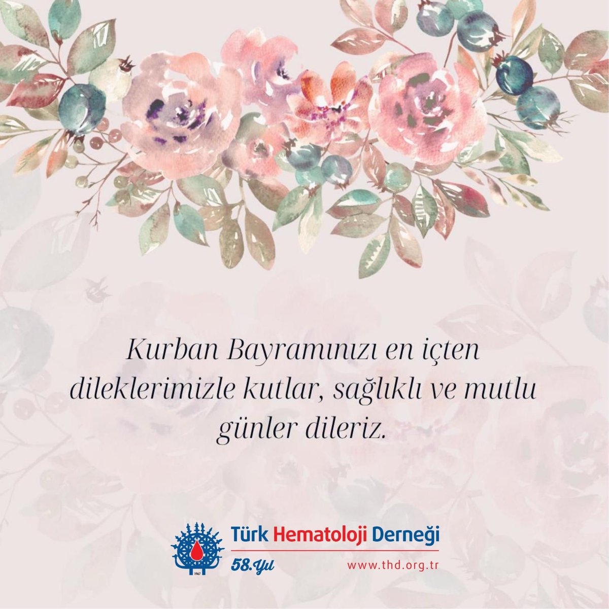 Kurban Bayramınızı en içten dileklerimizle kutlar, sağlıklı ve mutlu günler dileriz.