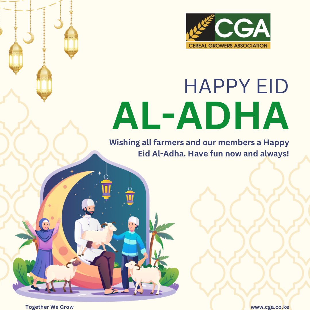 Happy Eid Al Aldha from the CGA family.
#TogetherWeGrow