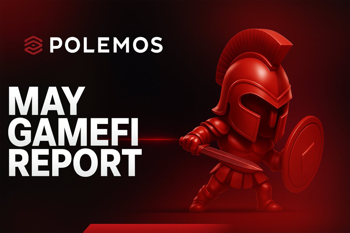 May brought major market moves and some surprising studio shutdowns.

Catch up on everything you missed in our latest GameFi Report.
👉 Read the full breakdown: docsend.com/v/qb8tj/polemo…