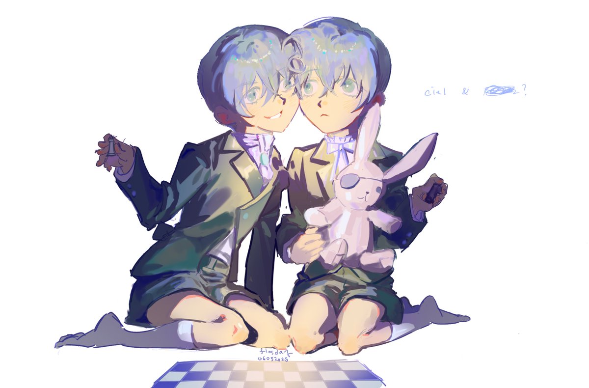 flosday's tweet image. #黒執事 #blackbutler 🩵💙