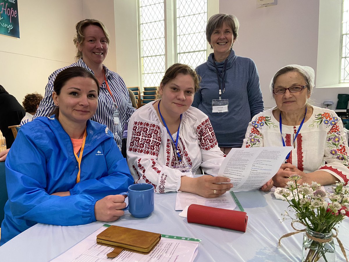 And for us to make new connections. It was a huge privilege to meet parish nurses from Ukraine &amp; humbling to hear about their extraordinary life saving work at the frontline &amp; with displaced people &amp; traumatised communities. How they manage their self care is a lesson to us all.