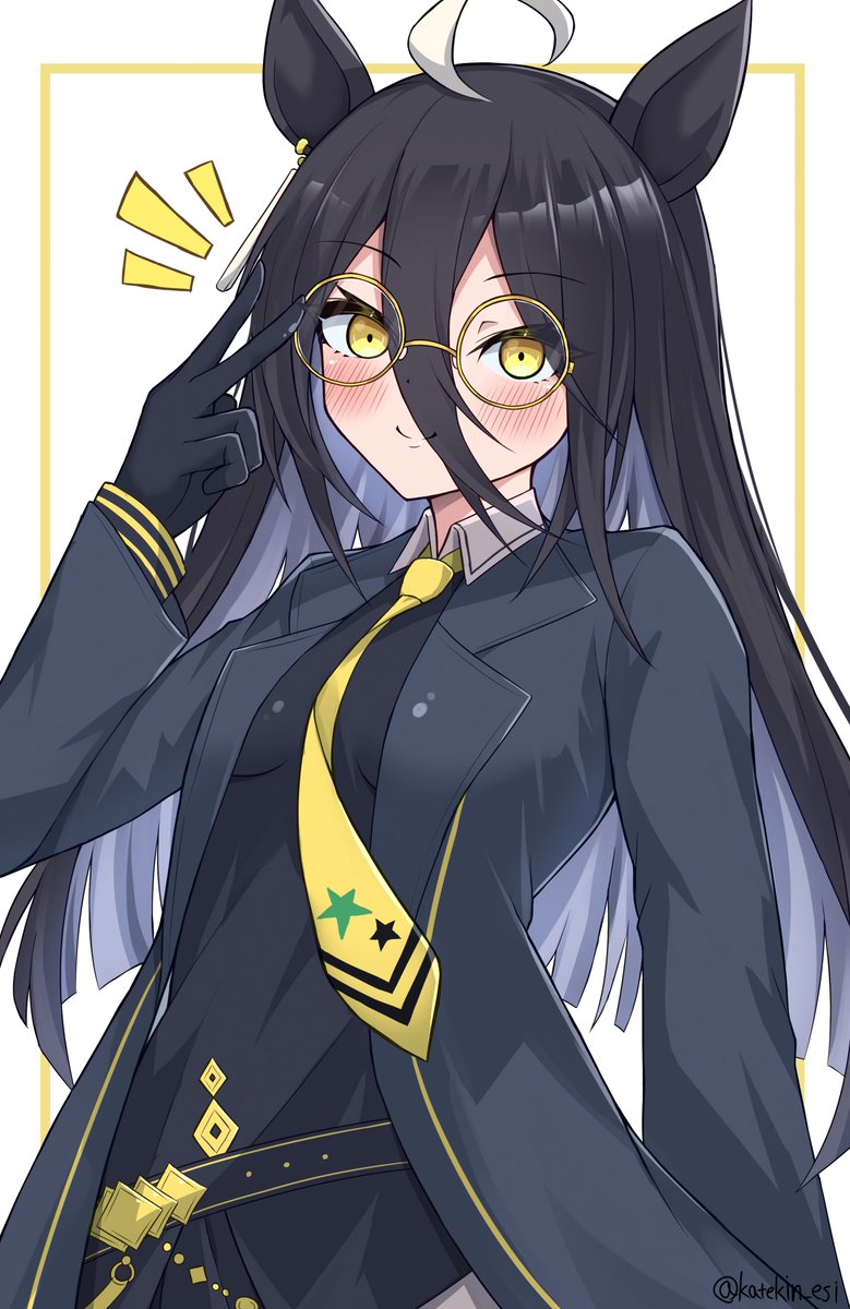katekin_esi's tweet photo. #原作の隣に自分の絵を貼る #ウマ娘
カフェちゃん好き....原作より少しだけ胸あるのは内緒 https://t.co/SnAJCyxcx1