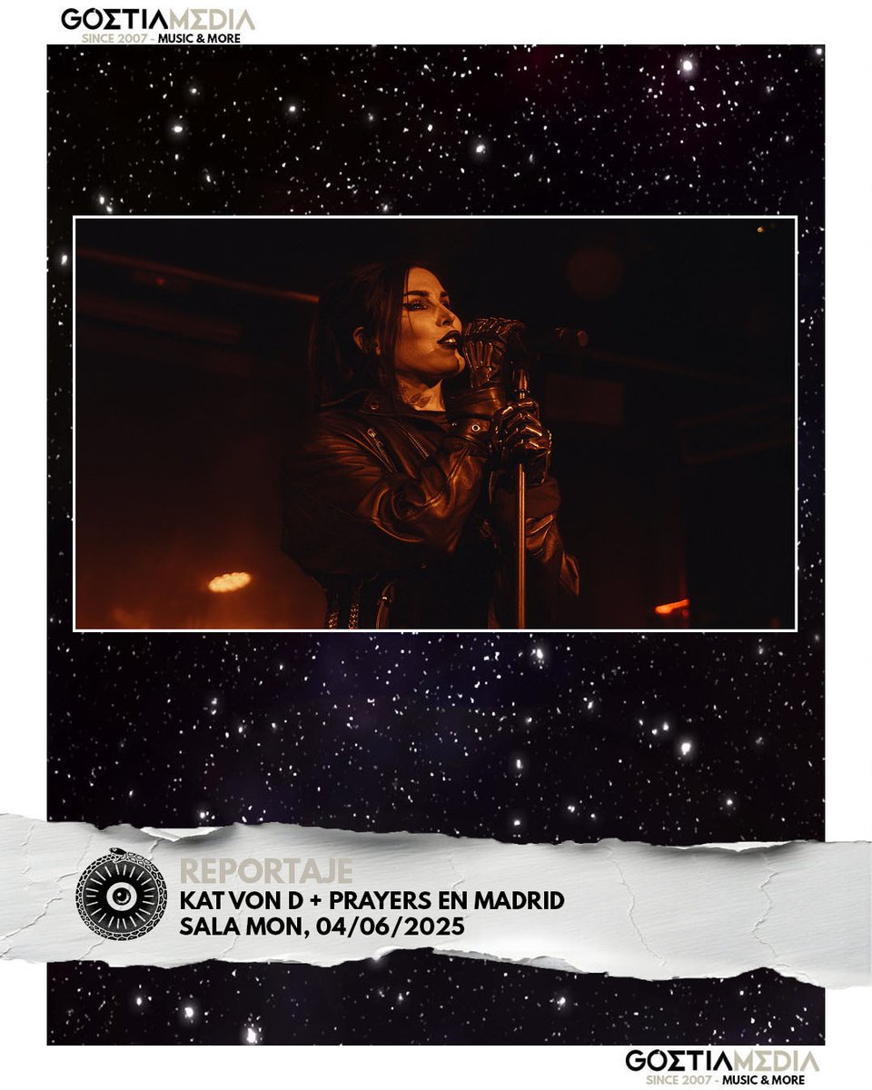 [reportaje]  Kat Von D y Prayers en Madrid - Sala Mon, 04/06/2025--&gt; goetiamedia.com/reportaje-kat-…