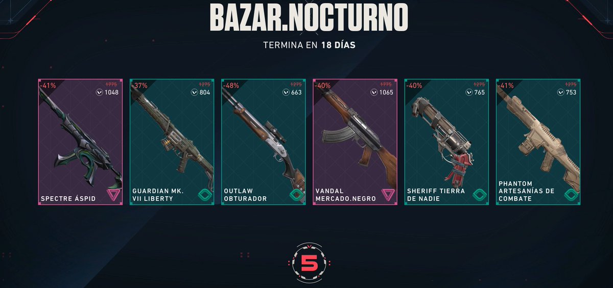 Toca comprar esa skin de Artesanías de combate #NightMarket