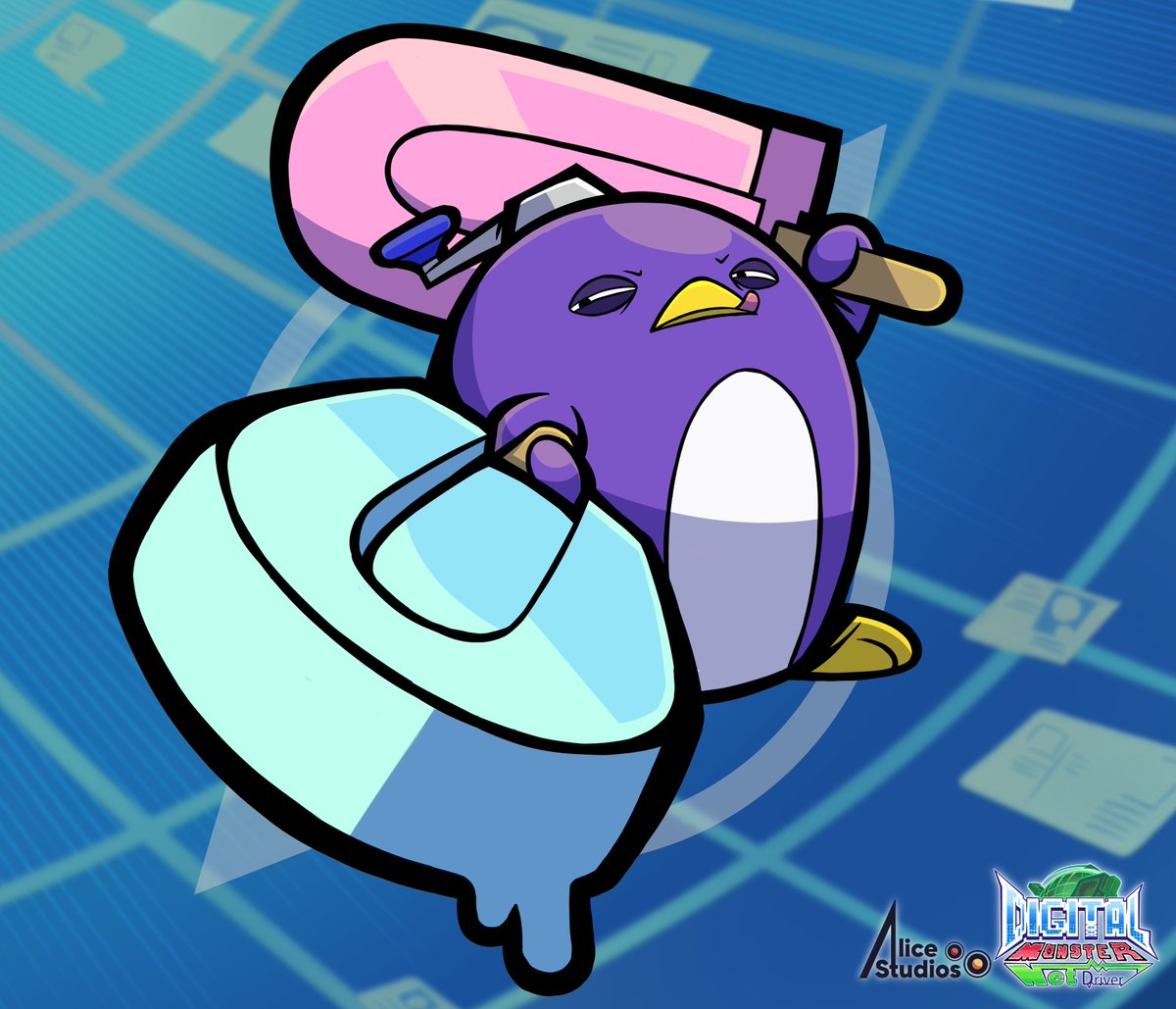 Chartias4rts's tweet image. 🧊🐧Hi guys. i want to show you my recent work in Digital Monster: Net Driver (@AliceStudios22) its a free fan game that everyone can enjoy, I hope you like it! check it out in itch.io 🧊🐧
🔃Rt and likes are apreciated❤️
#デジモン #Digimon #NetDriver