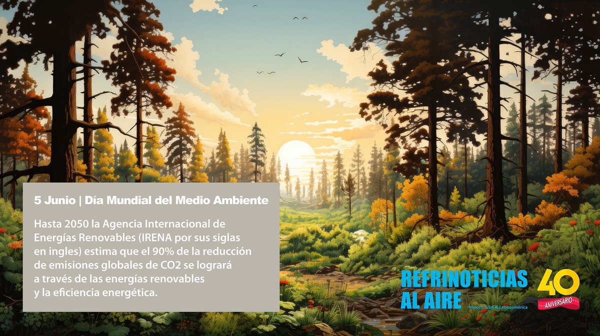 Refrinoticias's tweet photo. Este 5 de junio se celebró el día mundial del medio ambiente 🎉🎉🎉🎉🎉
#DiaMundialDelMedioAmbiente 
#Refrinoticias https://t.co/D8oo3kBDXH