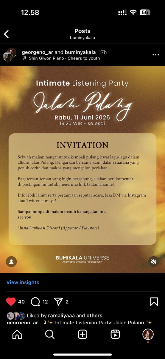 guys yang mau ikut intimate listening party, langsung komen di postingan ig <a href="/georgeno_ar/">Arsen</a> ya😬