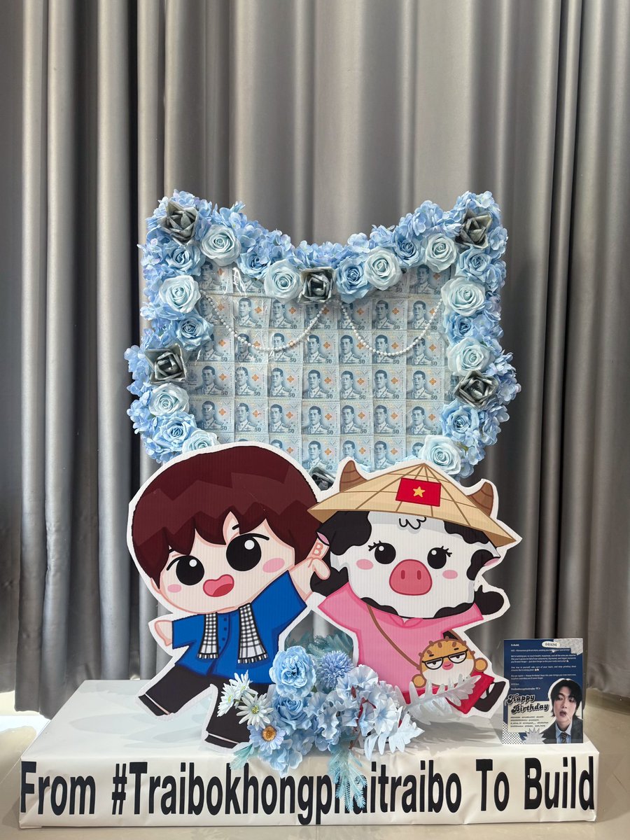 GreyMino2412's tweet image. To Build,
Hiiii! Your Vietnamese girls are here, sending you all the love on your special day!
Traibokhongphaitraibo 💙✨

HBD BUILD NEXT LEVEL DAY 
#Chapter31WithBuild
#Builds31stBDayProjects
#BuildJakapan #Beyourluve

Project by
@pea_hoang 
@lacvubaka 
@Buildurhope…