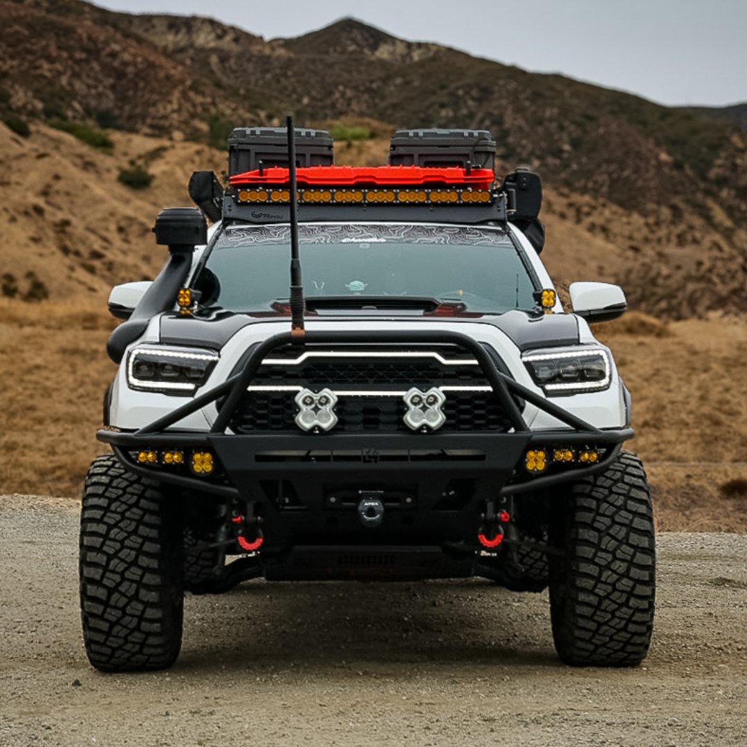 Coplusinc's tweet photo. The DRL + LED Grille combo hits different when it’s this seamless.
No gaps. No mismatches. Just clean, bold integration that makes you do a double take. 👀
　
#toyota #toyotatacoma #liftedtacoma #trdpro #tacoma #tacomaworld #tacomaaddicts #tacomanation #headlight #grille #COPLUS https://t.co/jFBtxHKjDY