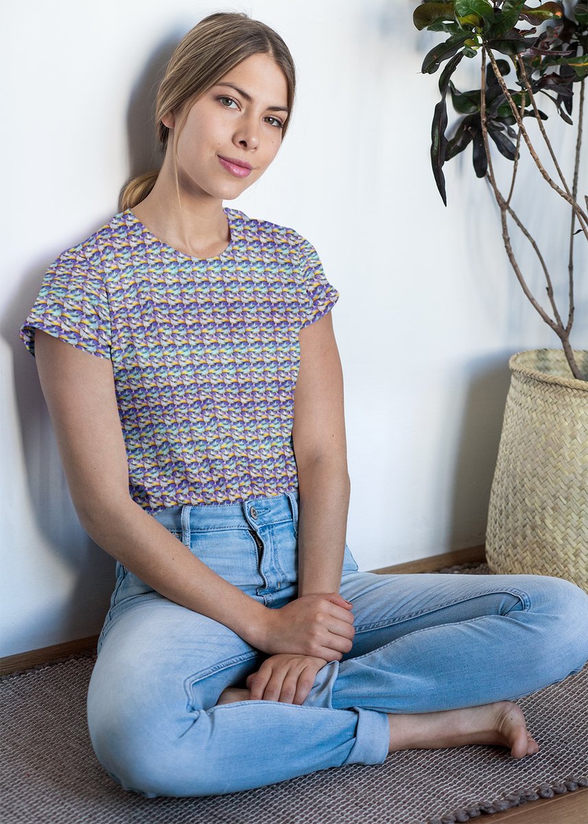 Artistic Vibes Only – Abstract All-Over Print Tee
Show off your artistic side with this all-over print shirt featuring a unique digital abstract pattern in vibrant hues!
Available at : habatourcreations.threadless.com/designs/modern…
#AllOverPrintShirt #AbstractWear #ModernArtStyle  #HabatourCreations