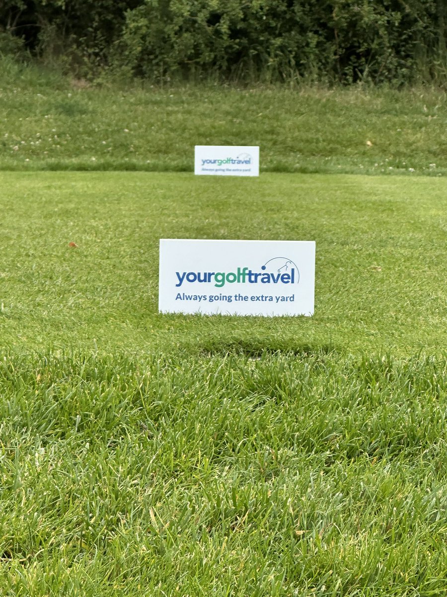 Early morning setup for <a href="/EnglandGolf/">England Golf</a> iGolf championship <a href="/Abridgegolfclub/">Abridge Golf Club</a> today sponsored by <a href="/yourgolftravel/">Your Golf Travel</a>