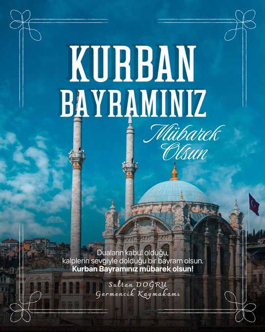 Kurban Bayramı Mesajı