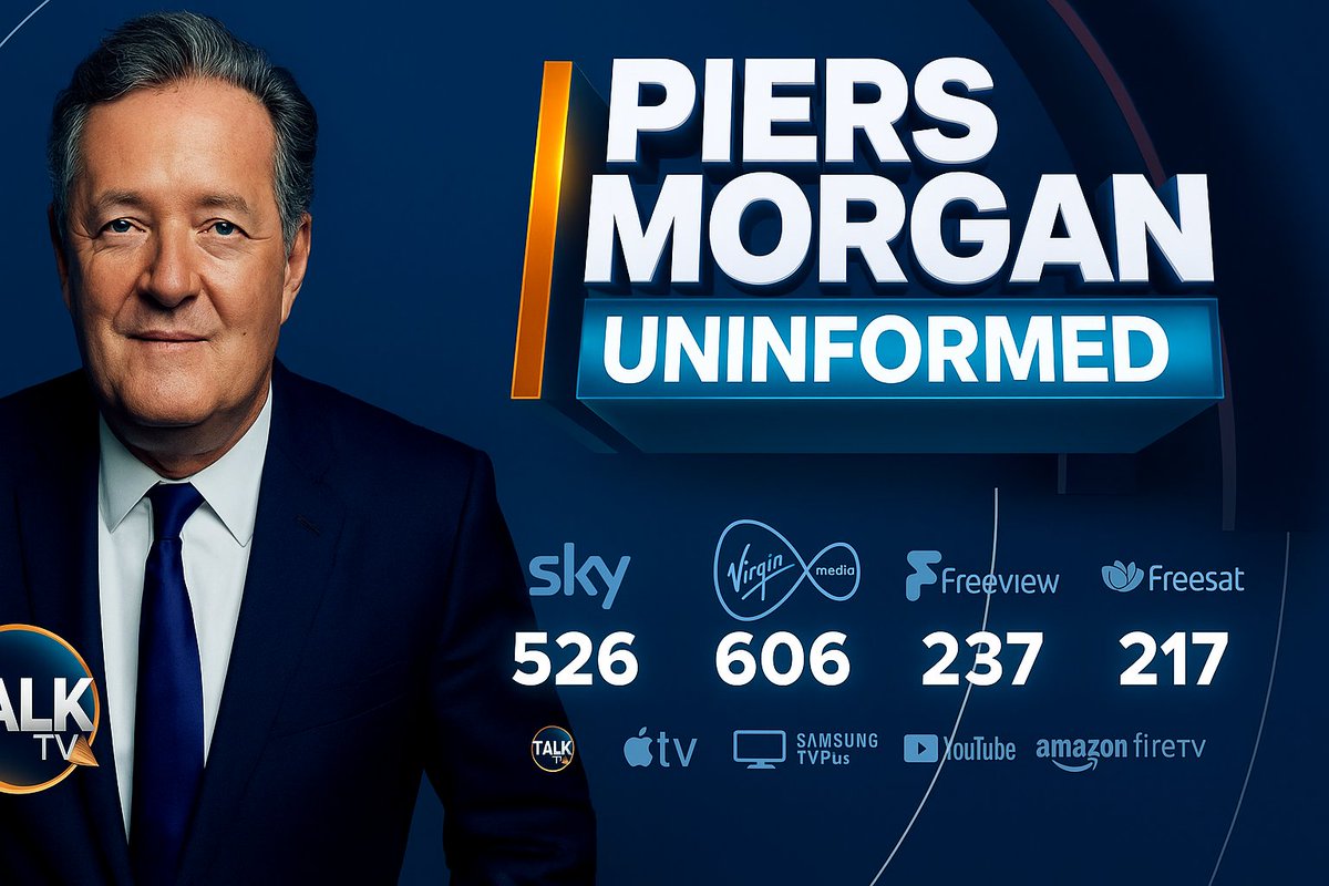 Piers has a new show