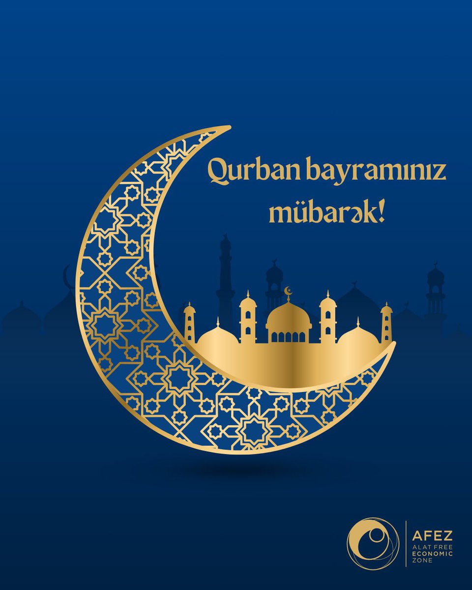 Müqəddəs Qurban bayramı ailələrinizə firavanlıq, süfrələrinizə xeyir-bərəkət gətirsin. Bayramınız mübarək olsun!

#QurbanBayramı #AFEZ