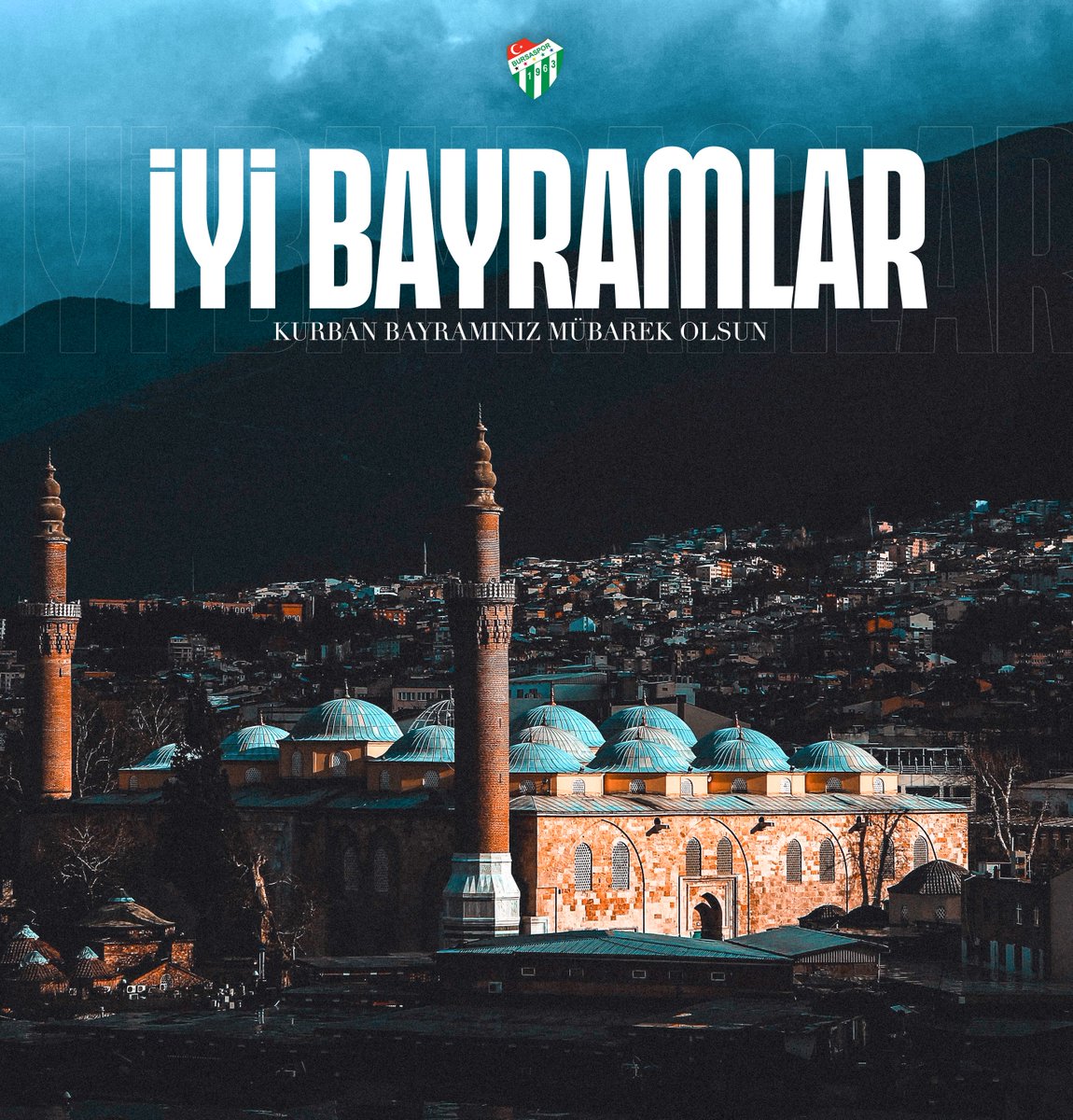 Birlik ve beraberlik içinde, sağlık, mutluluk ve huzur dolu nice bayramlar dileriz. 
Kurban Bayramınız mübarek olsun.