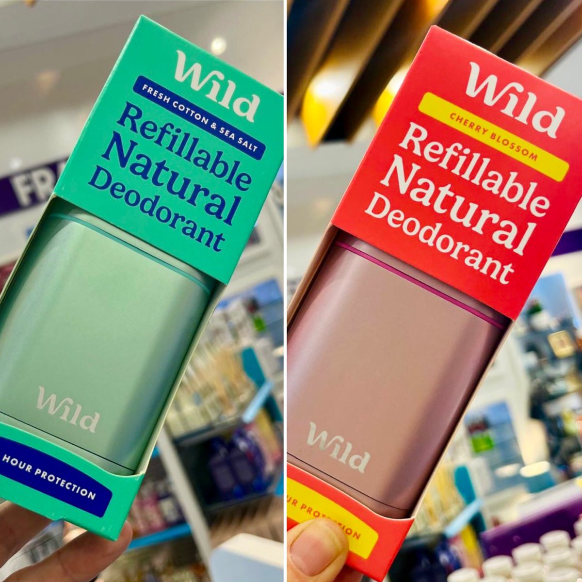Refillable body care, powered by nature. Scent-sational freshness - Natural, effective &amp; without the plastic waste.

Available at McElwee totalhealth, Davitt Centre, Mountmellick &amp; The Cedar Clinic, Portlaoise

#laois #refill #deodorant #sustainable #localpharmacy #thinkpharmacy