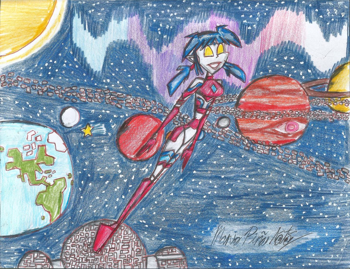 Matsumaru_kun's tweet photo. Countdown To The Day Of MarioStrikerMurphy.
A light of Hope flying across the space for enjoying of the Peace.

#AyumiShinozaki
#UltrawomanAyumi
#crossover
#CorpseParty
#Ultraman
#Konami
#Tsuburaya
#AnimeArtist154ever
#aliengirl
#Ultrawoman
#flyinggirl
#space https://t.co/T1BoMy4dhi