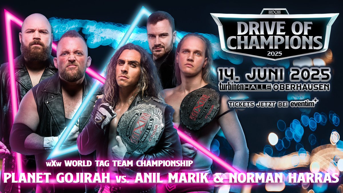 wXw Germany (@wxwgermany) on Twitter photo Planet Gojirah erhält eine weitere Chance auf die wXw World Tag Team Championship bei #wXwDoC!
Dieses Mal griff <a href="/RobertDreissker/">Robert Dreissker</a> etwas in die Trickkiste. Er schaffte es, <a href="/Norman_Harras/">Norman Harras</a>, Anil Marik und <a href="/rcfohrwerk/">Robin Christopher Fohrwerk</a> so zu provozieren, dass sie Planet Gojirah tatsächlich ein Planet Gojirah erhält eine weitere Chance auf die wXw World Tag Team Championship bei #wXwDoC!
Dieses Mal griff <a href="/RobertDreissker/">Robert Dreissker</a> etwas in die Trickkiste. Er schaffte es, <a href="/Norman_Harras/">Norman Harras</a>, Anil Marik und <a href="/rcfohrwerk/">Robin Christopher Fohrwerk</a> so zu provozieren, dass sie Planet Gojirah tatsächlich ein