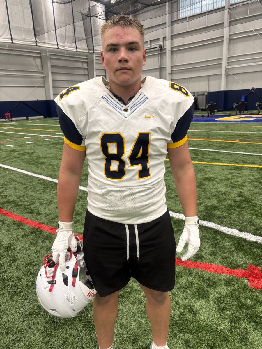 Nate Wahl (@nwahlscouting) on Twitter photo One of the more impressive 2028 DLs we found today at the <a href="/UWECFootball/">Blugold Football</a> Big Man Camp in my eyes was <a href="/JacobDowningAHS/">Jacob Downing 2028 DL</a> of Arrowhead
He showed off some impressive pass-rush moves with plenty of agility and instincts getting off his blocks in 1v1s
<a href="/ArrowheadFB/">Arrowhead Football</a> One of the more impressive 2028 DLs we found today at the <a href="/UWECFootball/">Blugold Football</a> Big Man Camp in my eyes was <a href="/JacobDowningAHS/">Jacob Downing 2028 DL</a> of Arrowhead
He showed off some impressive pass-rush moves with plenty of agility and instincts getting off his blocks in 1v1s
<a href="/ArrowheadFB/">Arrowhead Football</a>