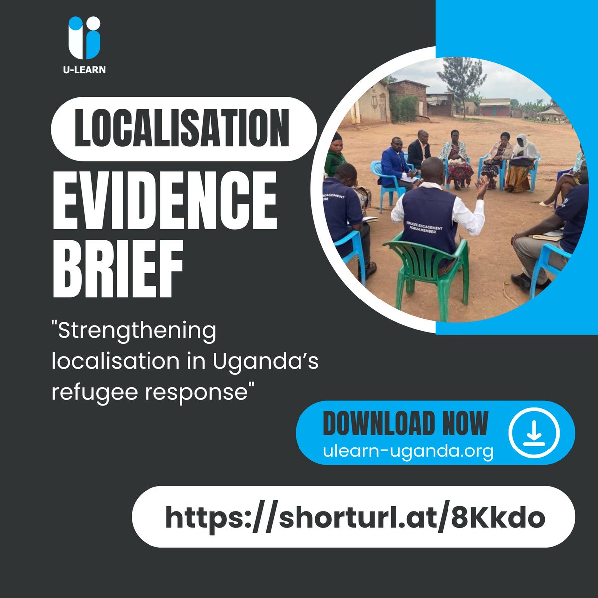 ULearnUganda's tweet photo. 📢 Just Released: The Localisation Evidence Brief – Uganda 🇺🇬
How far has Uganda come in making humanitarian response more locally led?

📥 Download now to understand where localisation stands—and where it must go. https://t.co/N7WQnr7ISB
#RefugeeResponse #EvidenceInPractice https://t.co/bhf4GWnJgN
