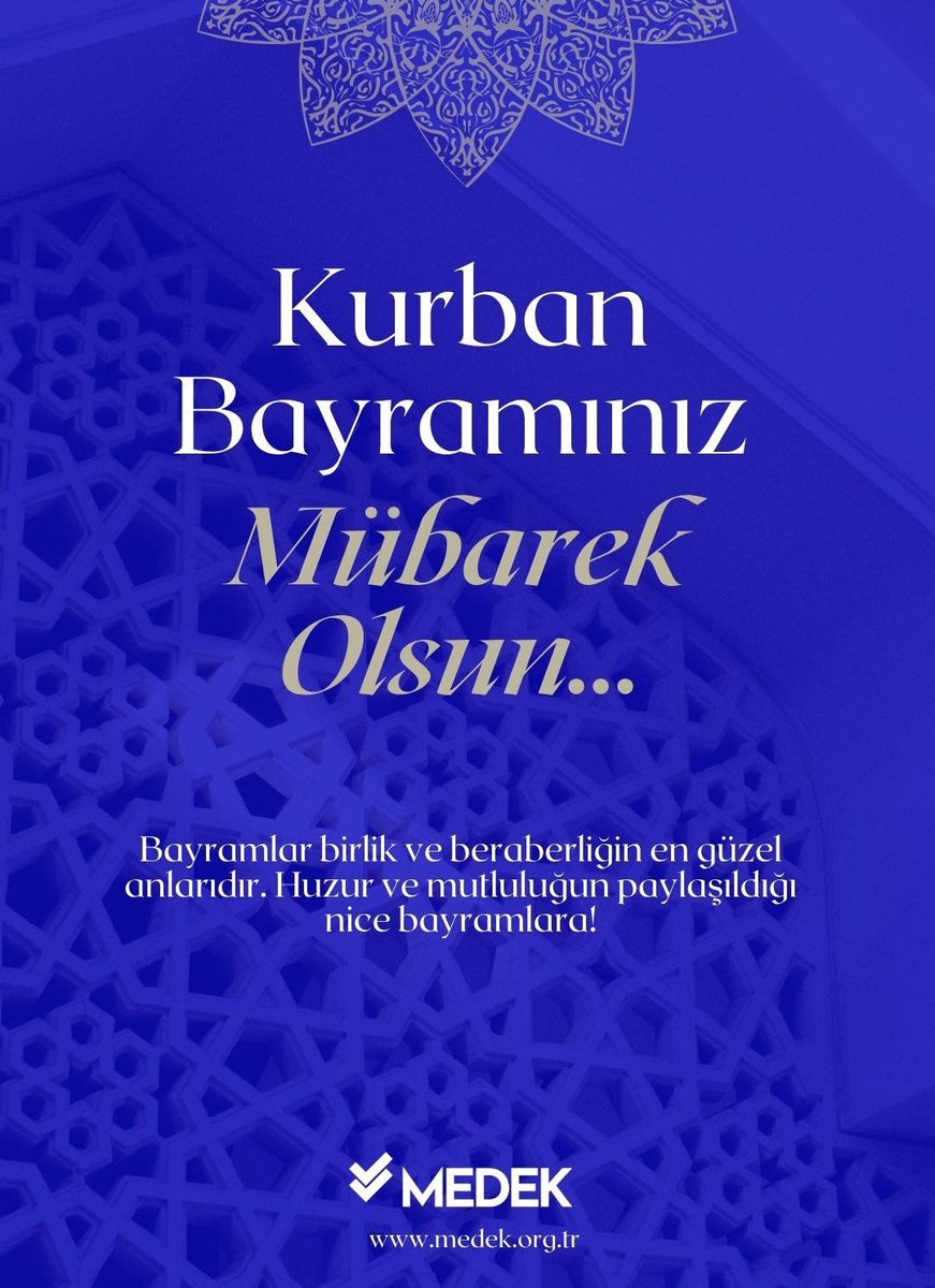 🍬Kurban Bayramınızı en içten dileklerimizle kutlarız!

Birlik, beraberlik ve dayanışma duygularının pekiştiği bu mübarek günlerin, ülkemize ve tüm insanlığa barış ve huzur getirmesini dileriz.❤️