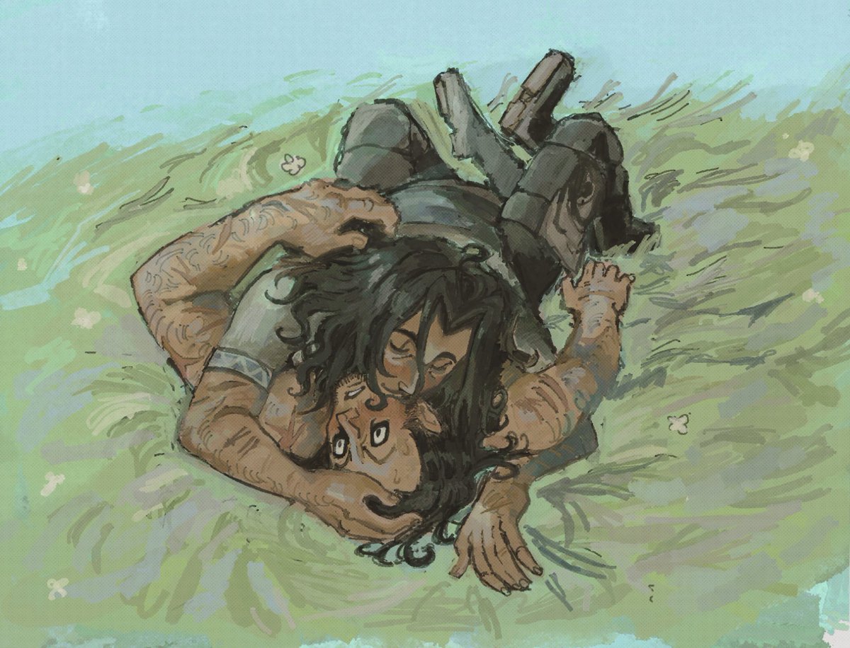 thefallenlandd's tweet photo. what is xenoblade even about #xenoblade #xenobladechronicles #dunban #mumkhar https://t.co/YHCz0jROHY