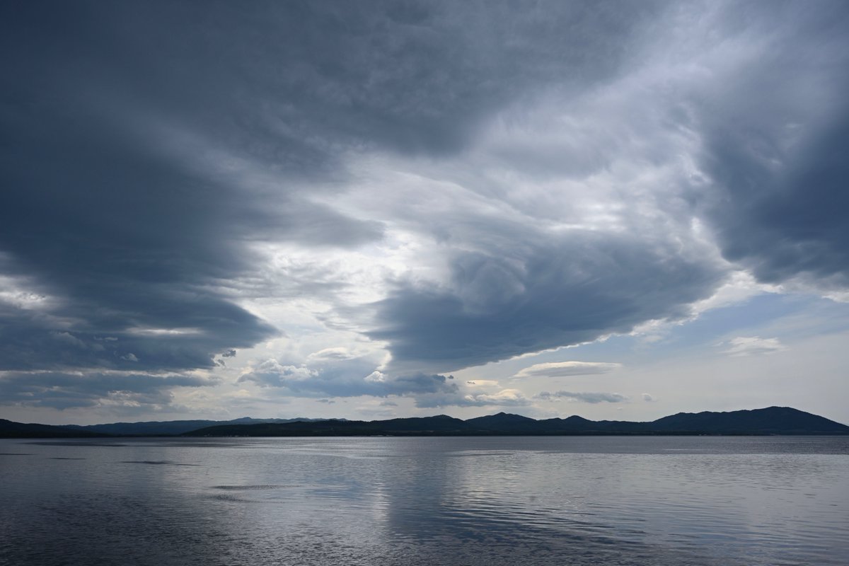昼休みのサロマ湖