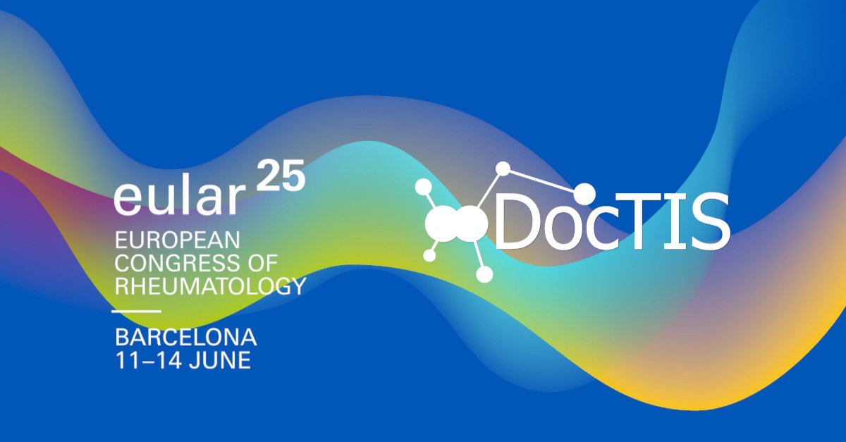 DoctisEU's tweet image. 🚨 Join us at #EULAR2025 in #Barcelona!

📣 The #DocTISProject will take the stage at this prestigious #Rheumatology event hosted by @eular_org.

🗓️ Fri, June 13
📍 @Fira_Barcelona
🎙️ @ToniJuliaC from @VHIR_ will present our latest study.

🔗 More: doctis.eu/doctis-study-e…

#IMID