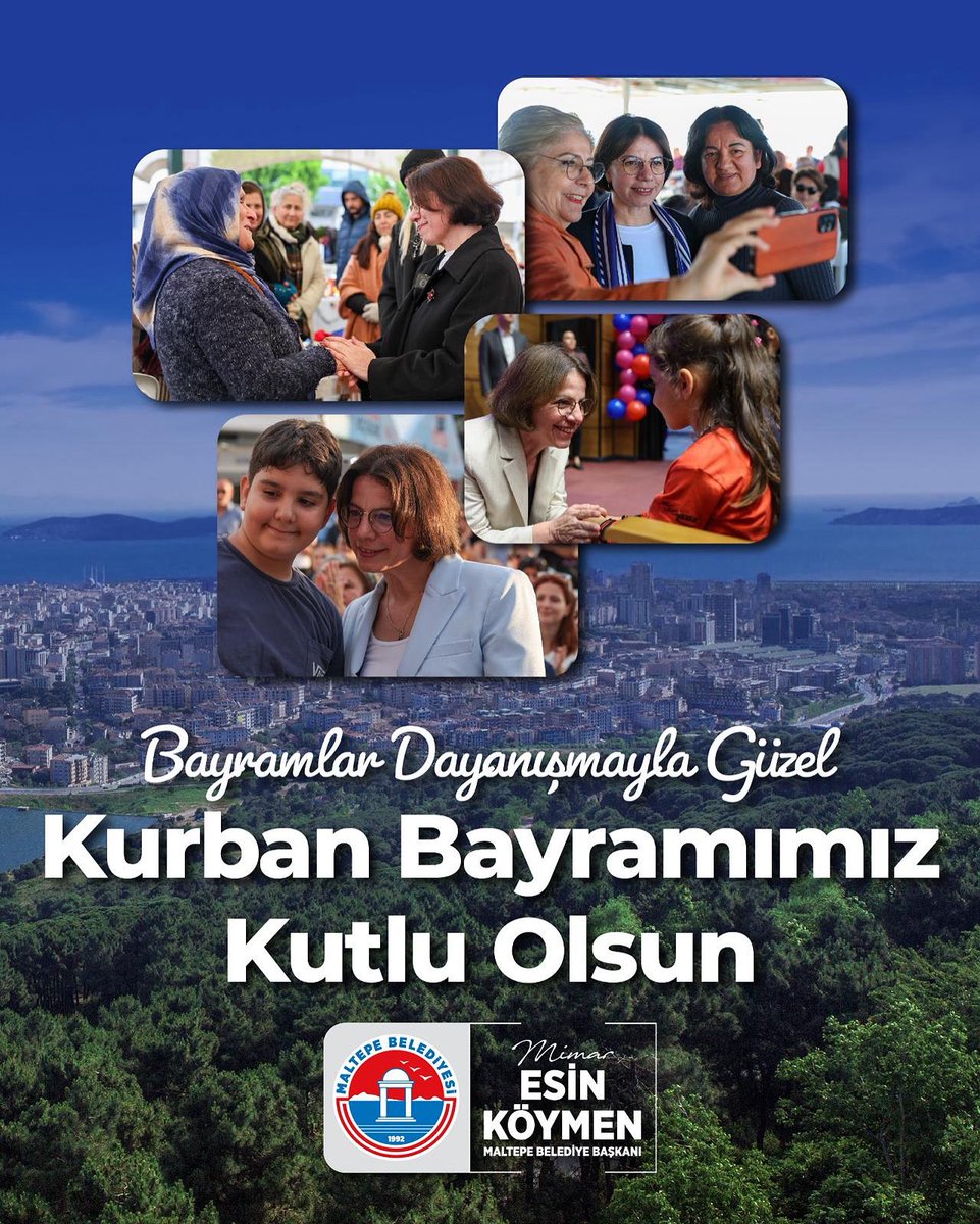 Kurban Bayramı’nın; ülkemize, milletimize ve tüm insanlığa adalet, barış ve huzur getirmesini diliyoruz.

Bayramımız kutlu olsun.