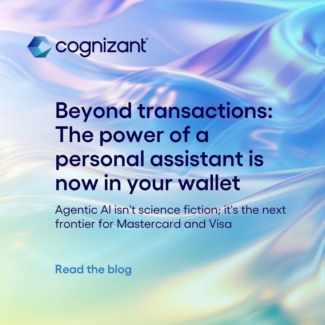 Imagine a future where your credit card proactively works for you. Agentic AI isn't science fiction; it's rapidly becoming the next frontier for giants like Mastercard and Visa. cogniz.at/4jGhYTT