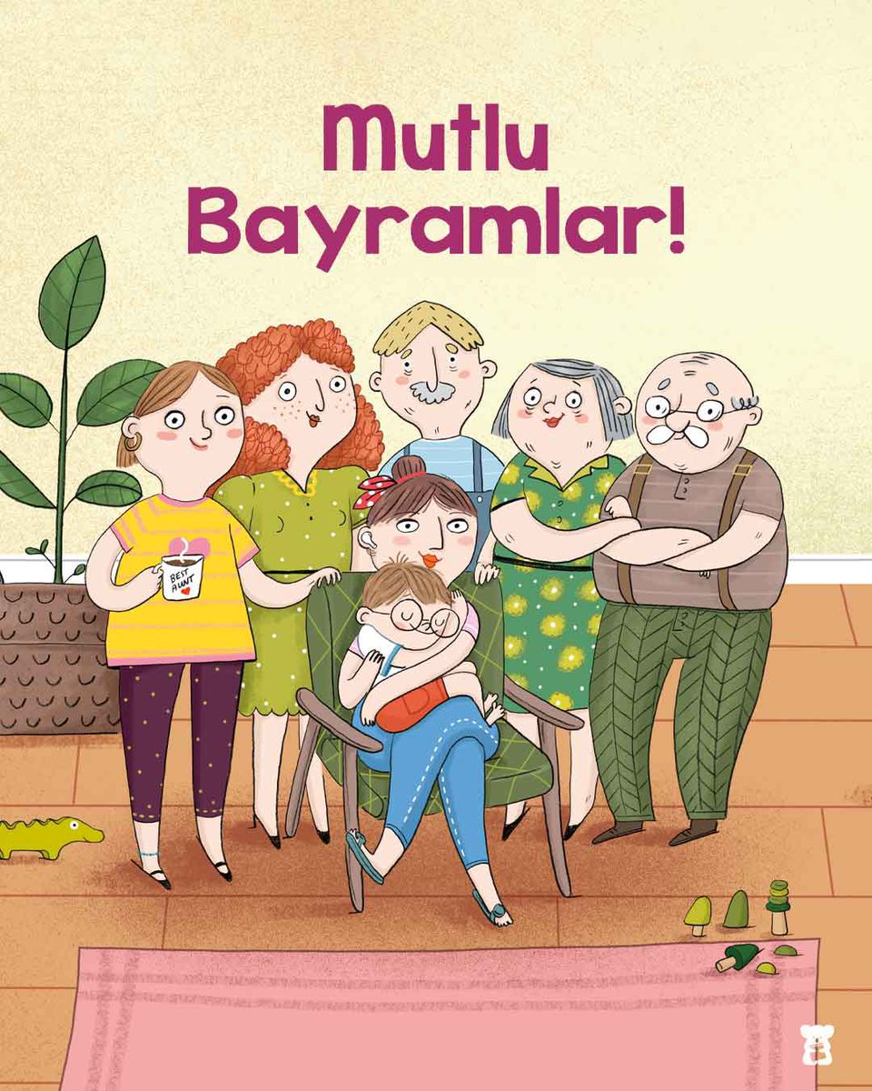 Taze Kitap Ailesi hepinize mutlu bayramlar diler. 🐨 Teyzelerle, amcalarla, babaannelerle, dedelerle ve torunlarla dolu neşeli sofralarınız, öpülecek elleriniz ve toplanacak harçlıklarınız bol olsun! 🤗💚 

#GezegeninTümÇocuklarına #TazeKitap #KeşfetmeninYaşıYok #KurbanBayramı