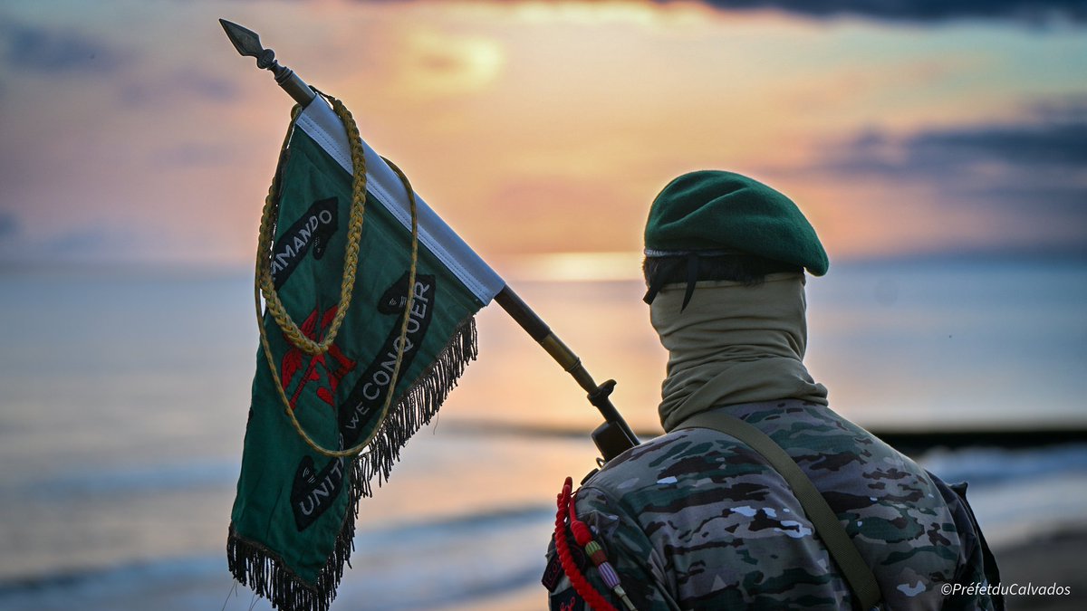 Prefet14's tweet image. #DDay81 🇫🇷 &quot;Nous serons moins de dix à rentrer intacts.&quot; (Philippe Kieffer)

Le 6 juin 1944, les 177 fusiliers marins #commandos français, placés sous le commandement du capitaine de corvette Philippe #Kieffer, participent à la première vague d’assaut.

À 7h23, ils débarquent sur…