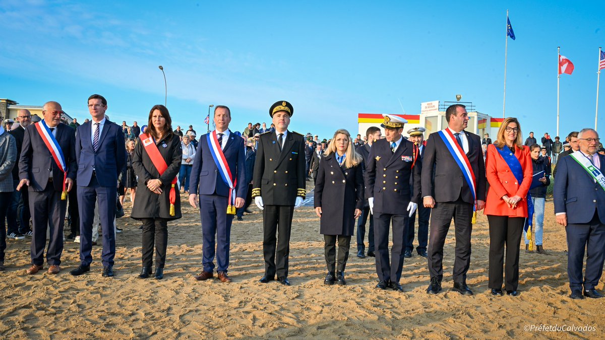 Prefet14's tweet image. #DDay81 🇫🇷 &quot;Nous serons moins de dix à rentrer intacts.&quot; (Philippe Kieffer)

Le 6 juin 1944, les 177 fusiliers marins #commandos français, placés sous le commandement du capitaine de corvette Philippe #Kieffer, participent à la première vague d’assaut.

À 7h23, ils débarquent sur…