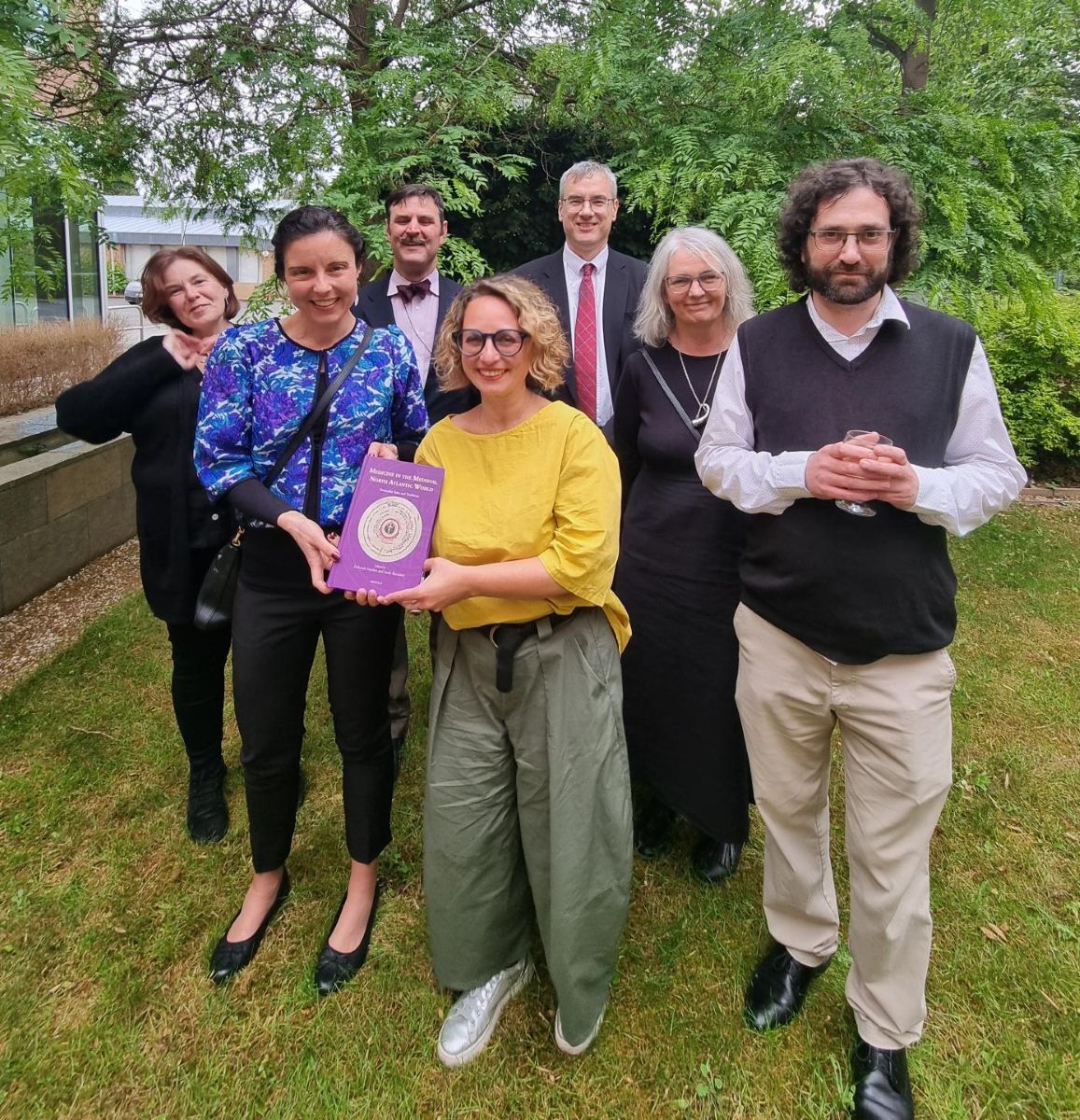 Seven of the 20 contributors to the volume are present at the current workshop: Sharon Arbuthnot, Deborah Hayden, Joseph Flahive, Sarah Baccianti, David Stifter, Siobhán Barrett, Conan Doyle.
/5