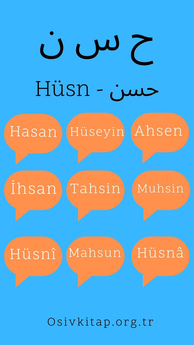 Osmanlılar İlim ve İrfan Vakfı (@osiv_) on Twitter photo Arapça, Türkçe’ye en fazla kelime kazandırmış dillerden biridir. Menşei Kur’an-ı Kerim olan bu kelimeler Türkçe’yi zenginleştirmiş ve mukaddes kitabımızla güçlü bir bağ tesis etmemizi sağlamıştır. Gelin bu kelimeleri tanıyalım.
#Osmanlıca #lisan #Kültürümüz Arapça, Türkçe’ye en fazla kelime kazandırmış dillerden biridir. Menşei Kur’an-ı Kerim olan bu kelimeler Türkçe’yi zenginleştirmiş ve mukaddes kitabımızla güçlü bir bağ tesis etmemizi sağlamıştır. Gelin bu kelimeleri tanıyalım.
#Osmanlıca #lisan #Kültürümüz