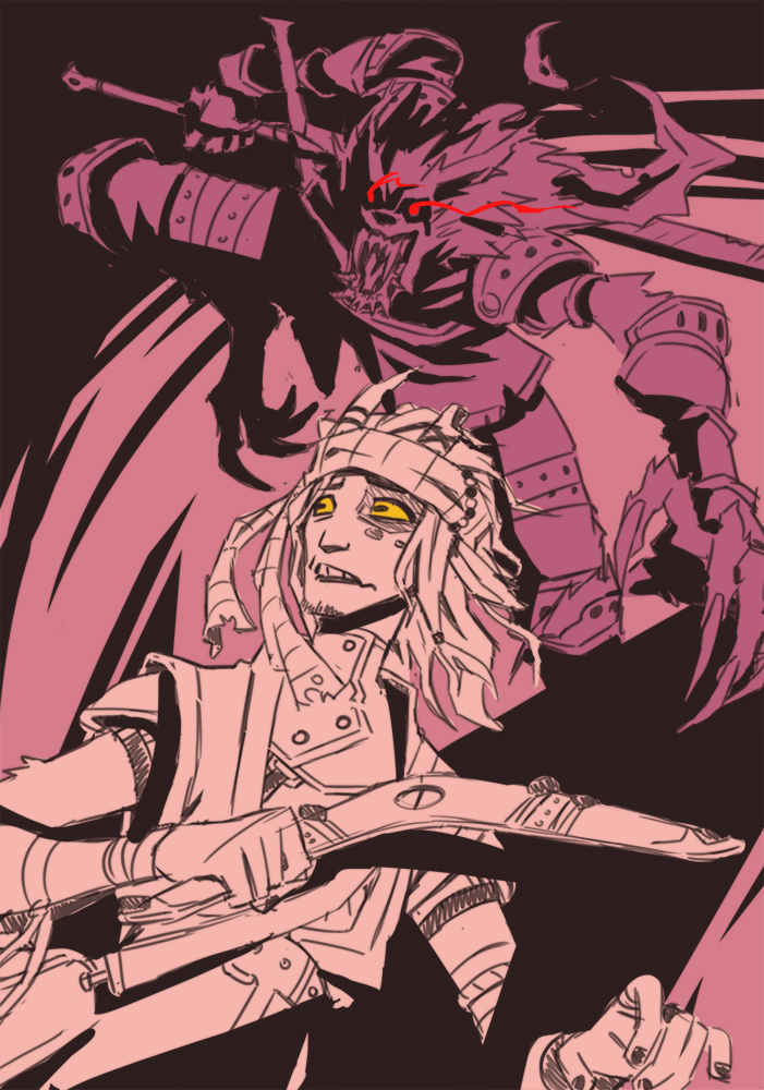 Takayuuki_art's tweet image. When an image comes to mind, gotta jot it down #AgeOfUmbra #criticalrolefanart #criticalrolespoilers