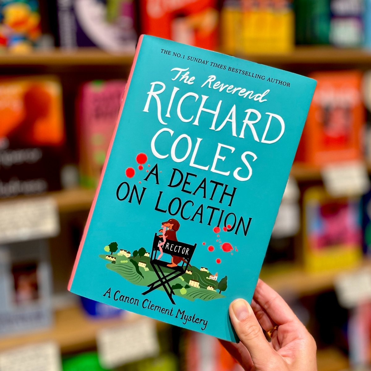 Waterstones (@waterstones) on Twitter photo Out now! A murderer lurks behind the scenes as a movie set takes over Champton in A DEATH ON LOCATION, the delightfully fiendish new instalment in Reverend Richard Coles' bestselling cosy crime series. Signed Edition: waterstones.com/book/a-death-o… <a href="/RevRichardColes/">Richard Coles</a> Out now! A murderer lurks behind the scenes as a movie set takes over Champton in A DEATH ON LOCATION, the delightfully fiendish new instalment in Reverend Richard Coles' bestselling cosy crime series. Signed Edition: waterstones.com/book/a-death-o… <a href="/RevRichardColes/">Richard Coles</a>