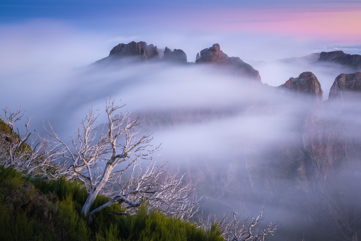 Above the clouds on Madeira Island