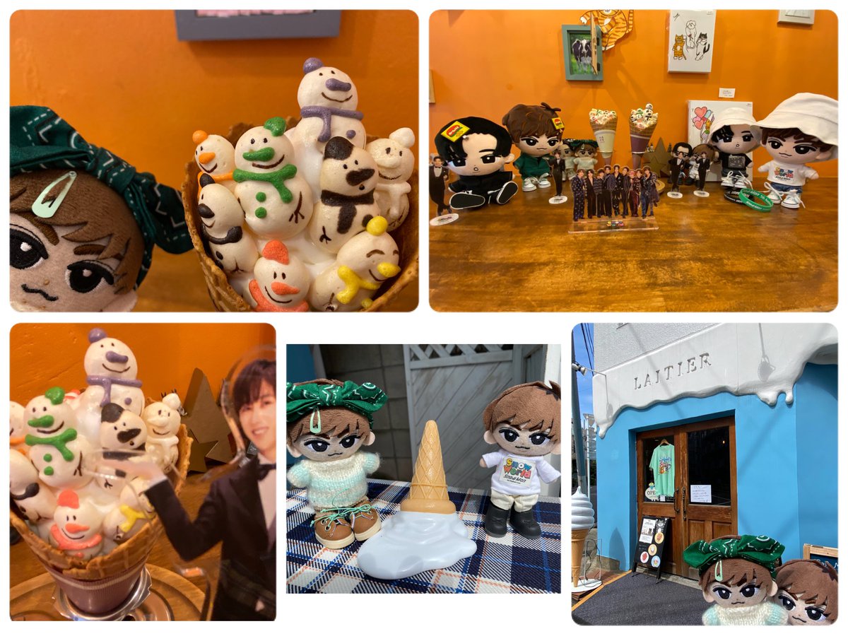 生まれて初めて行った物販からのレティエさんでアイスリーム！！翔太くんカラーが品切れだった😭

味は最高😆美味しかったー！