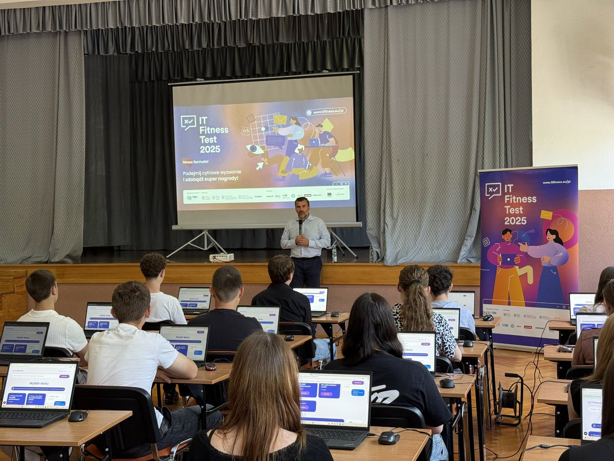 Kompetencje cyfrowe to obecnie absolutna podstawa. Dlatego poprzez #ITFitnessTest sprawdzamy stan tych umiejętności wśród uczniów, by przygotować młodzież na współczesne wyzwania. Rzeszów, który po raz drugi przystąpił do naszego projektu, jest przykładem miasta, które