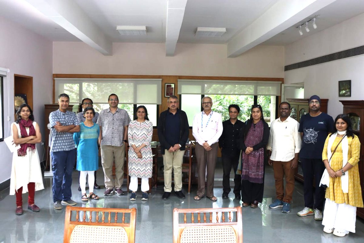 iitdhrwd's tweet image. 🤝 Strengthening Scientific Synergy

IIT Dharwad and the National Centre for Biological Sciences (NCBS), Bangalore have officially signed a Memorandum of Understanding (MoU) on 29th May 2025 to foster deeper research collaborations in the field of biosciences, with a special…