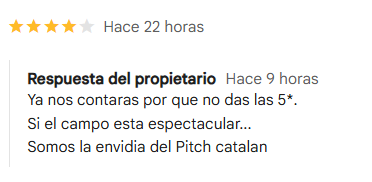Qué presión con las reseñas de Google. Ya no puedes poner ni 4 estrellas tranquilo.