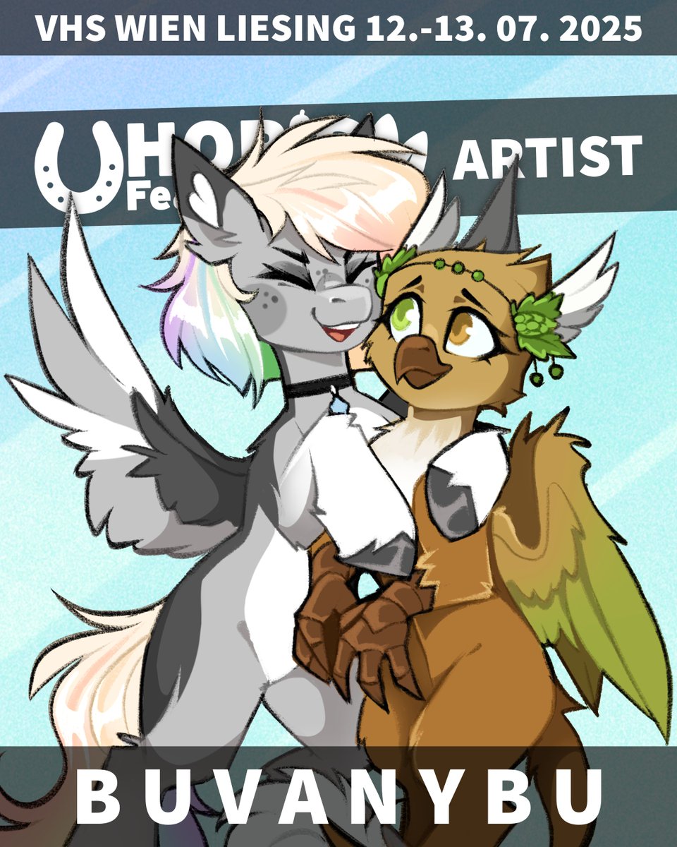 Meet <a href="/BuBuvany/">BuvanyBu</a>, an 21 year old artist from Russia! Hop's Featherfest will be her first foreign convention and we're super excited to see what amazing artworks and merchandise she'll bring to Vienna!